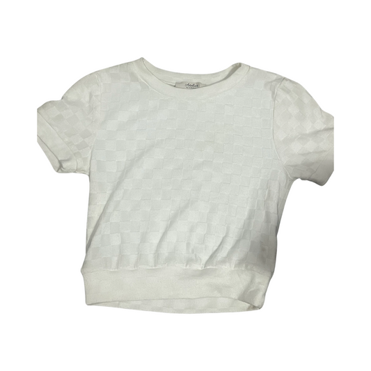 CREAME EMBOSSED TEE