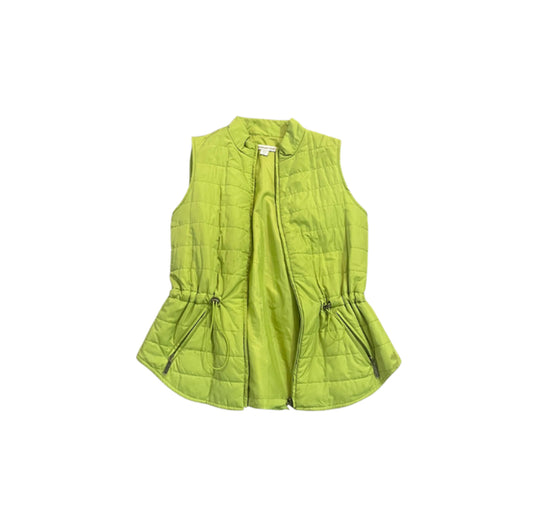 LIME PUFFER VEST