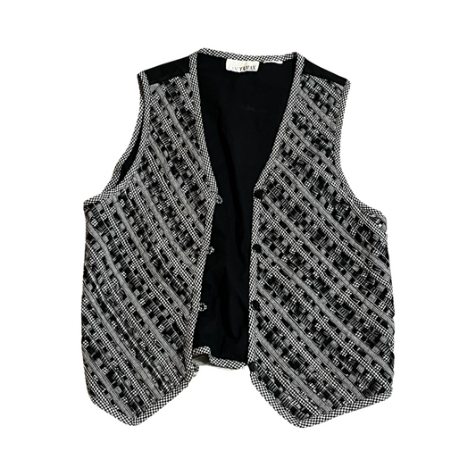 CHECKERED VEST